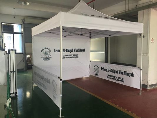3x4.5m মার্কি আউটডোর ক্যানোপি টেন্ট ফোল্ডেবল গাজেবো বিজ্ঞাপনের জন্য পপ আপ
