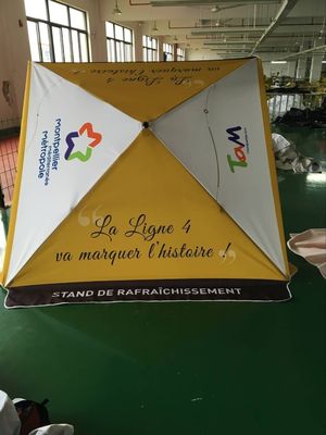 প্রমোশন আউটডোর ক্যানোপি টেন্ট 10X20FT বিজ্ঞাপন সংকোচনযোগ্য গাজেবো ক্যানোপি