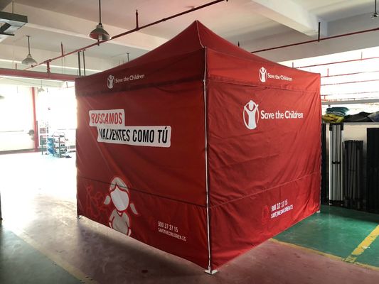 2.5X2.5m 8X8FT স্কয়ার শেড টেন্ট ওয়াটারপ্রুফ 10 X 20 আউটডোর ক্যানোপি ট্রেড শো